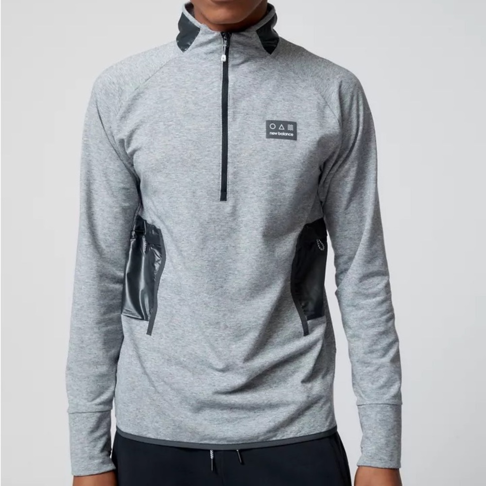 New Balance Impact AT Spinnex Half-Zip Sweatshirt - Picture 1 of 6